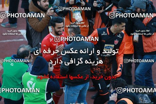 1434645, Tehran, , جام حذفی فوتبال ایران, 1.4 round, Khorramshahr Cup, Persepolis (3) 1 v 1 (۱) Padideh Mashhad on 2019/02/18 at Azadi Stadium