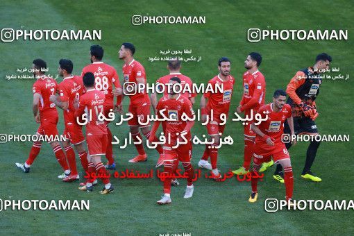 1434523, Tehran, , جام حذفی فوتبال ایران, 1.4 round, Khorramshahr Cup, Persepolis (3) 1 v 1 (۱) Padideh Mashhad on 2019/02/18 at Azadi Stadium