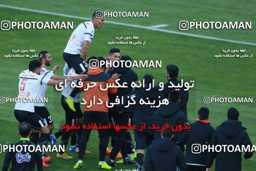 1434641, Tehran, , جام حذفی فوتبال ایران, Quarter-final, Khorramshahr Cup, Persepolis (3) 1 v 1 (۱) Padideh Mashhad on 2019/02/18 at Azadi Stadium