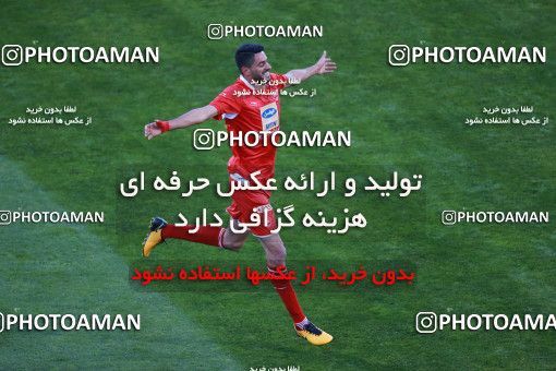 1434564, Tehran, , جام حذفی فوتبال ایران, Quarter-final, Khorramshahr Cup, Persepolis (3) 1 v 1 (۱) Padideh Mashhad on 2019/02/18 at Azadi Stadium