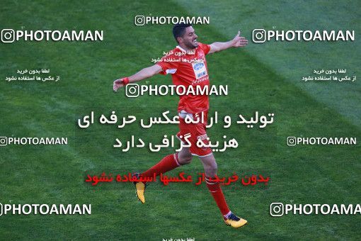 1434541, Tehran, , جام حذفی فوتبال ایران, Quarter-final, Khorramshahr Cup, Persepolis (3) 1 v 1 (۱) Padideh Mashhad on 2019/02/18 at Azadi Stadium