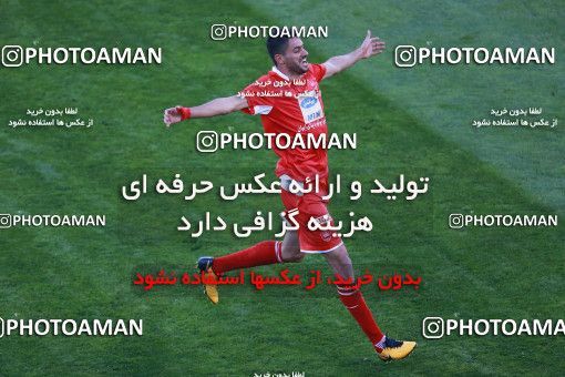 1434567, Tehran, , جام حذفی فوتبال ایران, Quarter-final, Khorramshahr Cup, Persepolis (3) 1 v 1 (۱) Padideh Mashhad on 2019/02/18 at Azadi Stadium