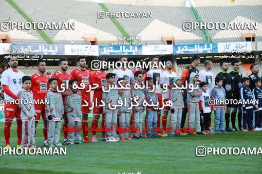 1413995, Tehran, , جام حذفی فوتبال ایران, 1.4 round, Khorramshahr Cup, Persepolis (3) 1 v 1 (۱) Padideh Mashhad on 2019/02/18 at Azadi Stadium