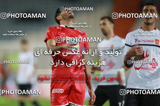 1414046, Tehran, , جام حذفی فوتبال ایران, Quarter-final, Khorramshahr Cup, Persepolis (3) 1 v 1 (۱) Padideh Mashhad on 2019/02/18 at Azadi Stadium