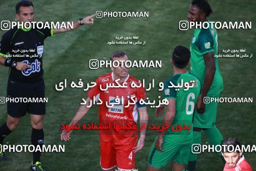 1424117, Isfahan, , Iran Pro League، Persian Gulf Cup، 2018-19 season، Second Leg، Week 26، Zob Ahan Esfahan ۰ v ۰ Persepolis on 2019/04/17 at Naghsh-e Jahan Stadium