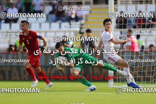 1415241, Abu Dhabi, , مسابقات فوتبال جام ملت های آسیا 2019 امارات, Group stage, Iran [*parameter:140*] v [*parameter:139*] Vietnam on 2019/01/12 at Al Nahyan Stadium