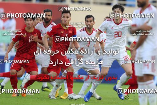 1415381, Abu Dhabi, , مسابقات فوتبال جام ملت های آسیا 2019 امارات, Group stage, Iran [*parameter:140*] v [*parameter:139*] Vietnam on 2019/01/12 at Al Nahyan Stadium