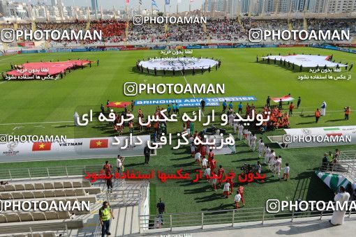 1415481, Abu Dhabi, , مسابقات فوتبال جام ملت های آسیا 2019 امارات, Group stage, Iran [*parameter:140*] v [*parameter:139*] Vietnam on 2019/01/12 at Al Nahyan Stadium