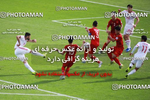 1415553, Abu Dhabi, , مسابقات فوتبال جام ملت های آسیا 2019 امارات, Group stage, Iran [*parameter:140*] v [*parameter:139*] Vietnam on 2019/01/12 at Al Nahyan Stadium