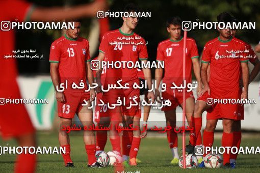 1417855, Tehran, , Iran U-21 National Football Team Training Session on 2019/07/14 at Iran National Football Center