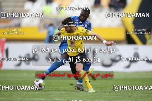 1423350, Isfahan, , Iran Pro League، Persian Gulf Cup، 2018-19 season، Second Leg، Week 25، Sepahan ۰ v ۱ Esteghlal on 2019/04/12 at Naghsh-e Jahan Stadium