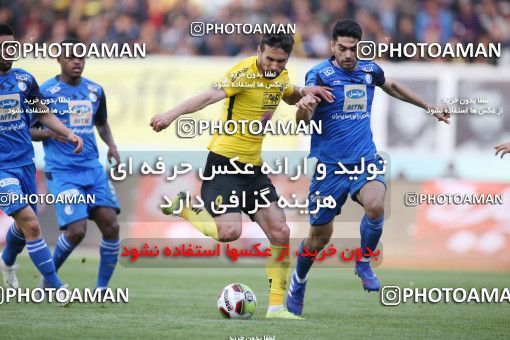 1423697, Isfahan, , Iran Pro League، Persian Gulf Cup، 2018-19 season، Second Leg، Week 25، Sepahan ۰ v ۱ Esteghlal on 2019/04/12 at Naghsh-e Jahan Stadium