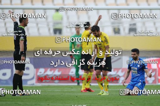 1423720, Isfahan, , Iran Pro League، Persian Gulf Cup، 2018-19 season، Second Leg، Week 25، Sepahan ۰ v ۱ Esteghlal on 2019/04/12 at Naghsh-e Jahan Stadium