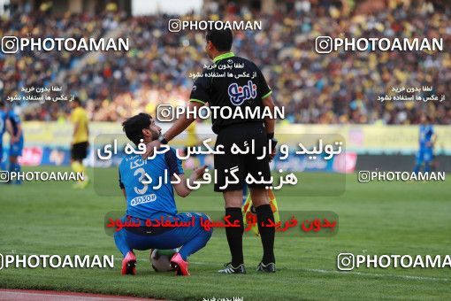 1423531, Isfahan, , Iran Pro League، Persian Gulf Cup، 2018-19 season، Second Leg، Week 25، Sepahan ۰ v ۱ Esteghlal on 2019/04/12 at Naghsh-e Jahan Stadium