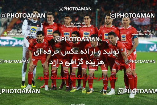 1422586, Tehran, , Iran Pro League، Persian Gulf Cup، 2018-19 season، Second Leg، Week 20، Persepolis ۱ v ۰ Sanat Naft Abadan on 2019/02/28 at Azadi Stadium