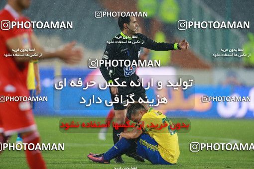 1422493, Tehran, , Iran Pro League، Persian Gulf Cup، 2018-19 season، Second Leg، Week 20، Persepolis ۱ v ۰ Sanat Naft Abadan on 2019/02/28 at Azadi Stadium