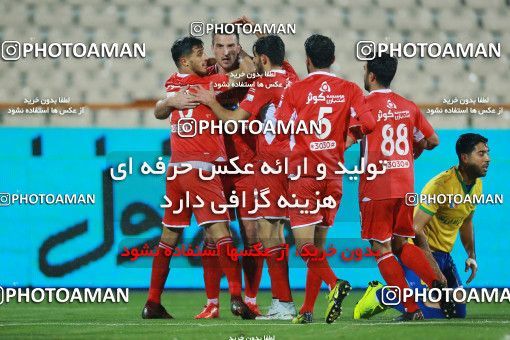 1422466, Tehran, , Iran Pro League، Persian Gulf Cup، 2018-19 season، Second Leg، Week 20، Persepolis ۱ v ۰ Sanat Naft Abadan on 2019/02/28 at Azadi Stadium