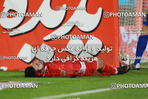 1422782, Tehran, , Iran Pro League، Persian Gulf Cup، 2018-19 season، Second Leg، Week 20، Persepolis ۱ v ۰ Sanat Naft Abadan on 2019/02/28 at Azadi Stadium