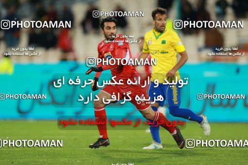 1422903, Tehran, , Iran Pro League، Persian Gulf Cup، 2018-19 season، Second Leg، Week 20، Persepolis ۱ v ۰ Sanat Naft Abadan on 2019/02/28 at Azadi Stadium