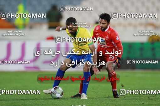 1422833, Tehran, , Iran Pro League، Persian Gulf Cup، 2018-19 season، Second Leg، Week 20، Persepolis ۱ v ۰ Sanat Naft Abadan on 2019/02/28 at Azadi Stadium