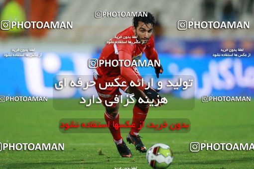 1422898, Tehran, , Iran Pro League، Persian Gulf Cup، 2018-19 season، Second Leg، Week 20، Persepolis ۱ v ۰ Sanat Naft Abadan on 2019/02/28 at Azadi Stadium