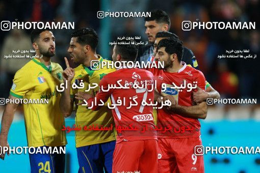 1423043, Tehran, , Iran Pro League، Persian Gulf Cup، 2018-19 season، Second Leg، Week 20، Persepolis ۱ v ۰ Sanat Naft Abadan on 2019/02/28 at Azadi Stadium