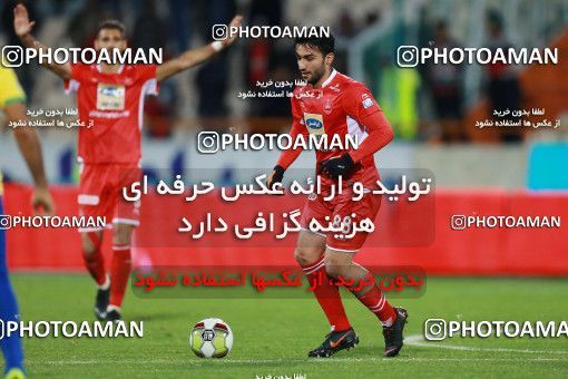 1423088, Tehran, , Iran Pro League، Persian Gulf Cup، 2018-19 season، Second Leg، Week 20، Persepolis ۱ v ۰ Sanat Naft Abadan on 2019/02/28 at Azadi Stadium