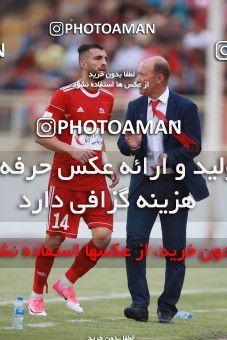 1436150, Tehran,Shahr Qods, , Iran Football Pro League، Persian Gulf Cup، Week 2، First Leg، Tractor Sazi 1 v 0 Persepolis on 2019/08/30 at Yadegar-e Emam Stadium