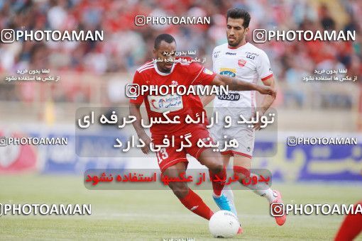 1436254, Tehran,Shahr Qods, , Iran Football Pro League، Persian Gulf Cup، 2018-19 Season، First Leg، Week 2، Tractor S.C. ۱ v ۰ Persepolis on 2019/08/30 at Yadegar-e Emam Stadium