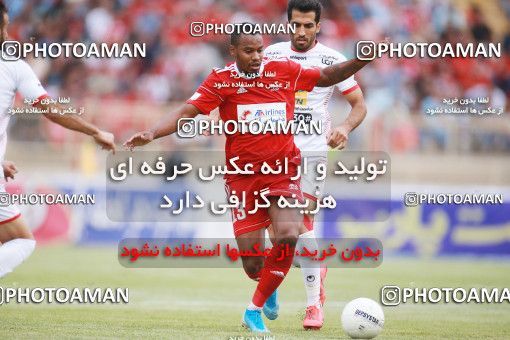 1436233, Tehran,Shahr Qods, , Iran Football Pro League، Persian Gulf Cup، 2018-19 Season، First Leg، Week 2، Tractor S.C. ۱ v ۰ Persepolis on 2019/08/30 at Yadegar-e Emam Stadium