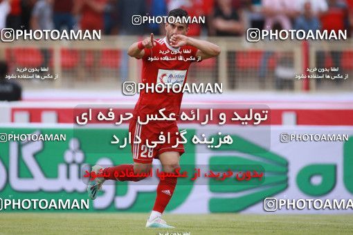 1436187, Tehran,Shahr Qods, , Iran Football Pro League، Persian Gulf Cup، 2018-19 Season، First Leg، Week 2، Tractor S.C. ۱ v ۰ Persepolis on 2019/08/30 at Yadegar-e Emam Stadium