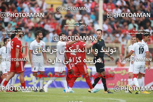 1436407, Tehran,Shahr Qods, , Iran Football Pro League، Persian Gulf Cup، 2018-19 Season، First Leg، Week 2، Tractor S.C. ۱ v ۰ Persepolis on 2019/08/30 at Yadegar-e Emam Stadium