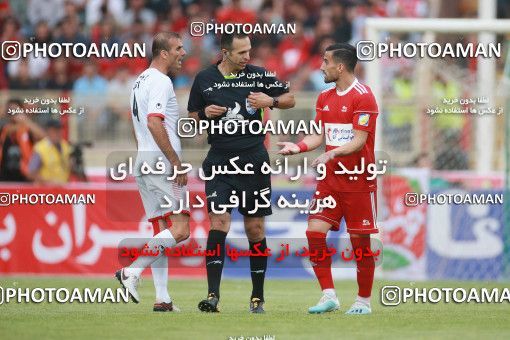 1436339, Tehran,Shahr Qods, , Iran Football Pro League، Persian Gulf Cup، 2018-19 Season، First Leg، Week 2، Tractor S.C. ۱ v ۰ Persepolis on 2019/08/30 at Yadegar-e Emam Stadium