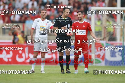 1436460, Tehran,Shahr Qods, , Iran Football Pro League، Persian Gulf Cup، 2018-19 Season، First Leg، Week 2، Tractor S.C. ۱ v ۰ Persepolis on 2019/08/30 at Yadegar-e Emam Stadium