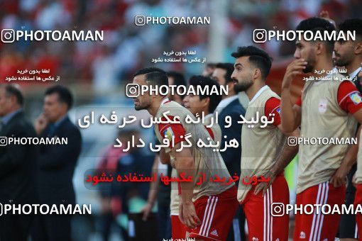 1436494, Tehran,Shahr Qods, , Iran Football Pro League، Persian Gulf Cup، 2018-19 Season، First Leg، Week 2، Tractor S.C. ۱ v ۰ Persepolis on 2019/08/30 at Yadegar-e Emam Stadium