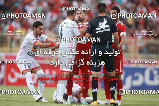 1436115, Tehran,Shahr Qods, , Iran Football Pro League، Persian Gulf Cup، 2018-19 Season، First Leg، Week 2، Tractor S.C. ۱ v ۰ Persepolis on 2019/08/30 at Yadegar-e Emam Stadium