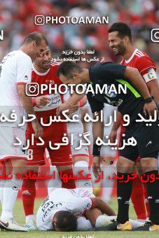 1436066, Tehran,Shahr Qods, , Iran Football Pro League، Persian Gulf Cup، Week 2، First Leg، Tractor Sazi 1 v 0 Persepolis on 2019/08/30 at Yadegar-e Emam Stadium