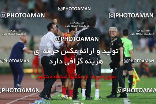 1535417, Tehran, , Iran Football Pro League، Persian Gulf Cup، 2018-19 Season، First Leg، Week 2، Esteghlal ۱ v ۱ Foulad Khouzestan on 2019/08/29 at Azadi Stadium