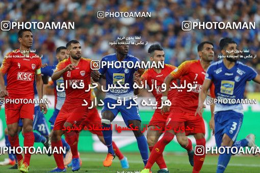 1535463, Tehran, , Iran Football Pro League، Persian Gulf Cup، 2018-19 Season، First Leg، Week 2، Esteghlal ۱ v ۱ Foulad Khouzestan on 2019/08/29 at Azadi Stadium