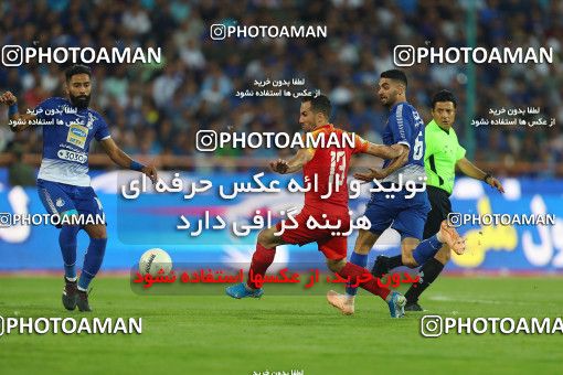 1535451, Tehran, , Iran Football Pro League، Persian Gulf Cup، 2018-19 Season، First Leg، Week 2، Esteghlal ۱ v ۱ Foulad Khouzestan on 2019/08/29 at Azadi Stadium