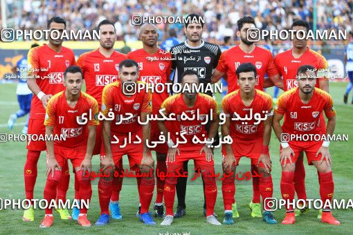 1524144, Tehran, , Iran Football Pro League، Persian Gulf Cup، 2018-19 Season، First Leg، Week 2، Esteghlal ۱ v ۱ Foulad Khouzestan on 2019/08/29 at Azadi Stadium