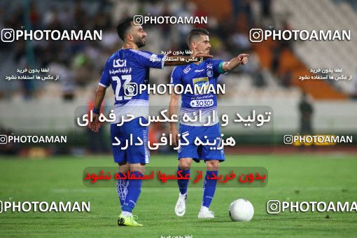 1524181, Tehran, , Iran Football Pro League، Persian Gulf Cup، 2018-19 Season، First Leg، Week 2، Esteghlal ۱ v ۱ Foulad Khouzestan on 2019/08/29 at Azadi Stadium