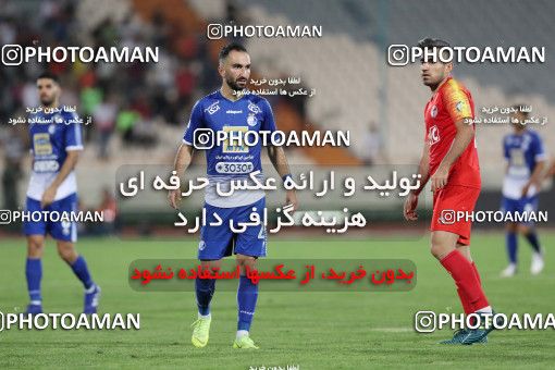 1442287, Tehran, , Iran Football Pro League، Persian Gulf Cup، 2018-19 Season، First Leg، Week 2، Esteghlal ۱ v ۱ Foulad Khouzestan on 2019/08/29 at Azadi Stadium