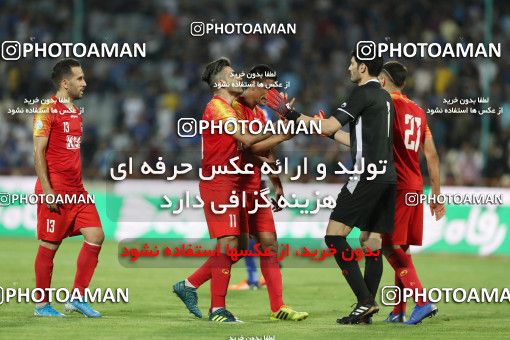 1442220, Tehran, , Iran Football Pro League، Persian Gulf Cup، 2018-19 Season، First Leg، Week 2، Esteghlal ۱ v ۱ Foulad Khouzestan on 2019/08/29 at Azadi Stadium