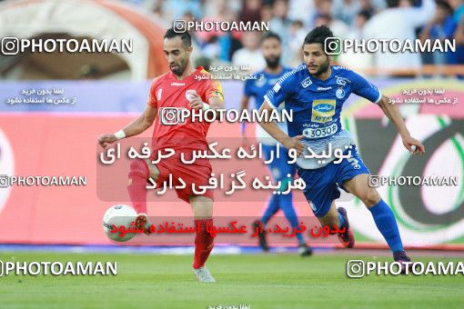 1437552, Tehran, , Iran Football Pro League، Persian Gulf Cup، 2018-19 Season، First Leg، Week 2، Esteghlal ۱ v ۱ Foulad Khouzestan on 2019/08/29 at Azadi Stadium