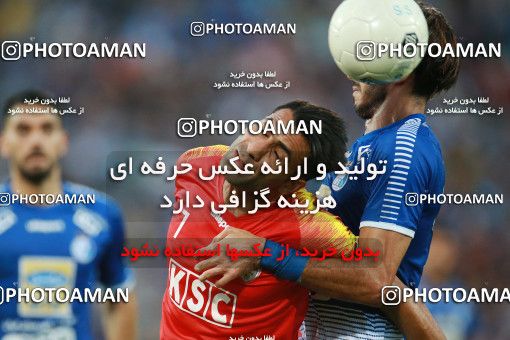 1437587, Tehran, , Iran Football Pro League، Persian Gulf Cup، 2018-19 Season، First Leg، Week 2، Esteghlal ۱ v ۱ Foulad Khouzestan on 2019/08/29 at Azadi Stadium