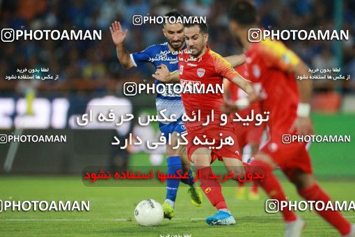 1437608, Tehran, , Iran Football Pro League، Persian Gulf Cup، 2018-19 Season، First Leg، Week 2، Esteghlal ۱ v ۱ Foulad Khouzestan on 2019/08/29 at Azadi Stadium