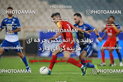 1437872, Tehran, , Iran Football Pro League، Persian Gulf Cup، 2018-19 Season، First Leg، Week 2، Esteghlal ۱ v ۱ Foulad Khouzestan on 2019/08/29 at Azadi Stadium