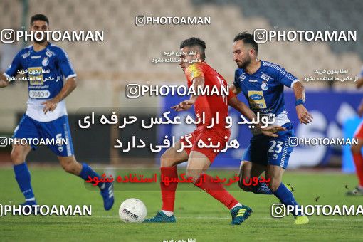 1437797, Tehran, , Iran Football Pro League، Persian Gulf Cup، 2018-19 Season، First Leg، Week 2، Esteghlal ۱ v ۱ Foulad Khouzestan on 2019/08/29 at Azadi Stadium