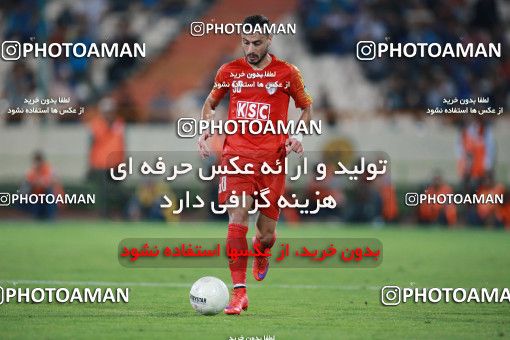 1438154, Tehran, , Iran Football Pro League، Persian Gulf Cup، 2018-19 Season، First Leg، Week 2، Esteghlal ۱ v ۱ Foulad Khouzestan on 2019/08/29 at Azadi Stadium